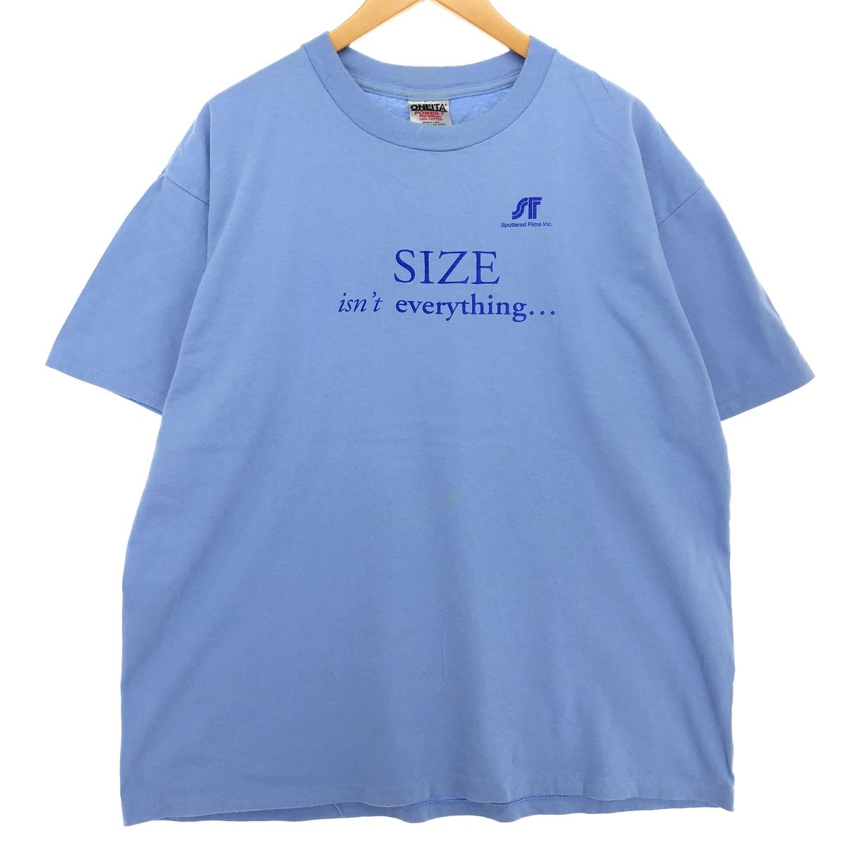 古着 90年代 オニータ ONEITA バックプリント アドバタイジングTシャツ 