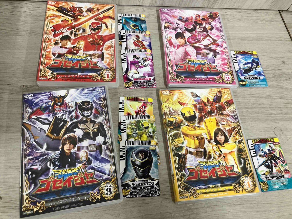DVD 【※※※】[全12巻セット]天装戦隊ゴセイジャｰ スｰパｰ戦隊シリｰズ VOL
