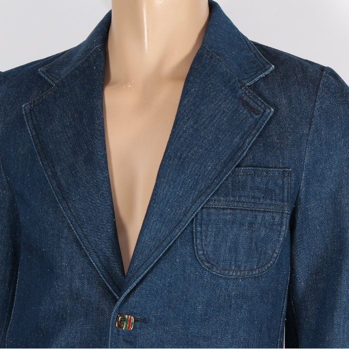 お値下げ！】 GUCCI グッチ ウォッシュ加工 デニム ジャケット 738640 