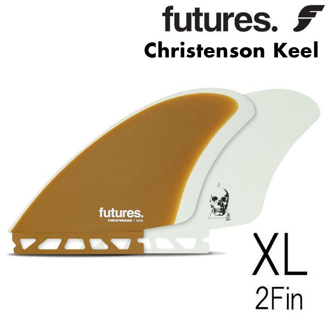 フューチャー フィン ファイバーグラス クリステンソン キール モデル ツインキール / Futures Fin FiberGlass  Christenson Twin Keel - メルカリ