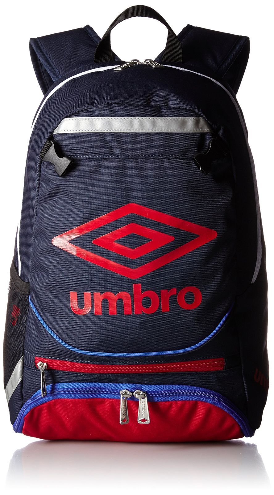 Size F_Color NVY UJS1635J アンブロ リュックサック バックパック サッカー キッズ ジュニア ボール収納 ポケット キッズデザイン賞 スクール NVY UJS1635J F