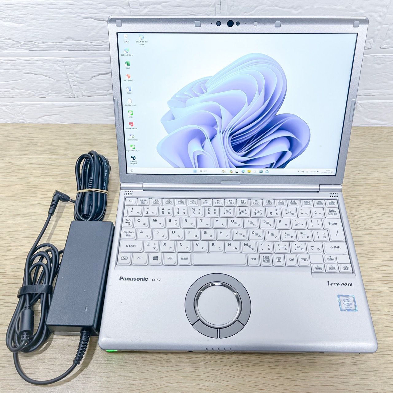 【バッテリー良好】Panasonic レッツノート CF-SV7UFKVS 第8世代 Core i7-8650U 新品SSD/NVMe1TB メモリ16GB 12.1インチ WUXGA Windows11 Pro ノートパソコン MS Office2021付