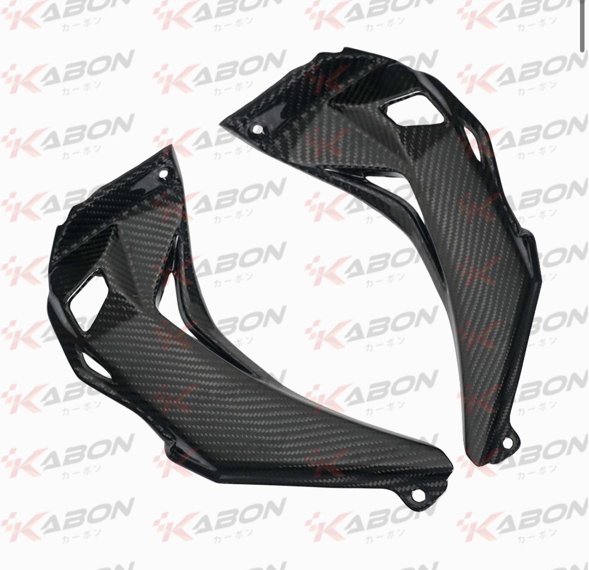 ZX10R ドライカーボンサイドダッシュボード 受注製造