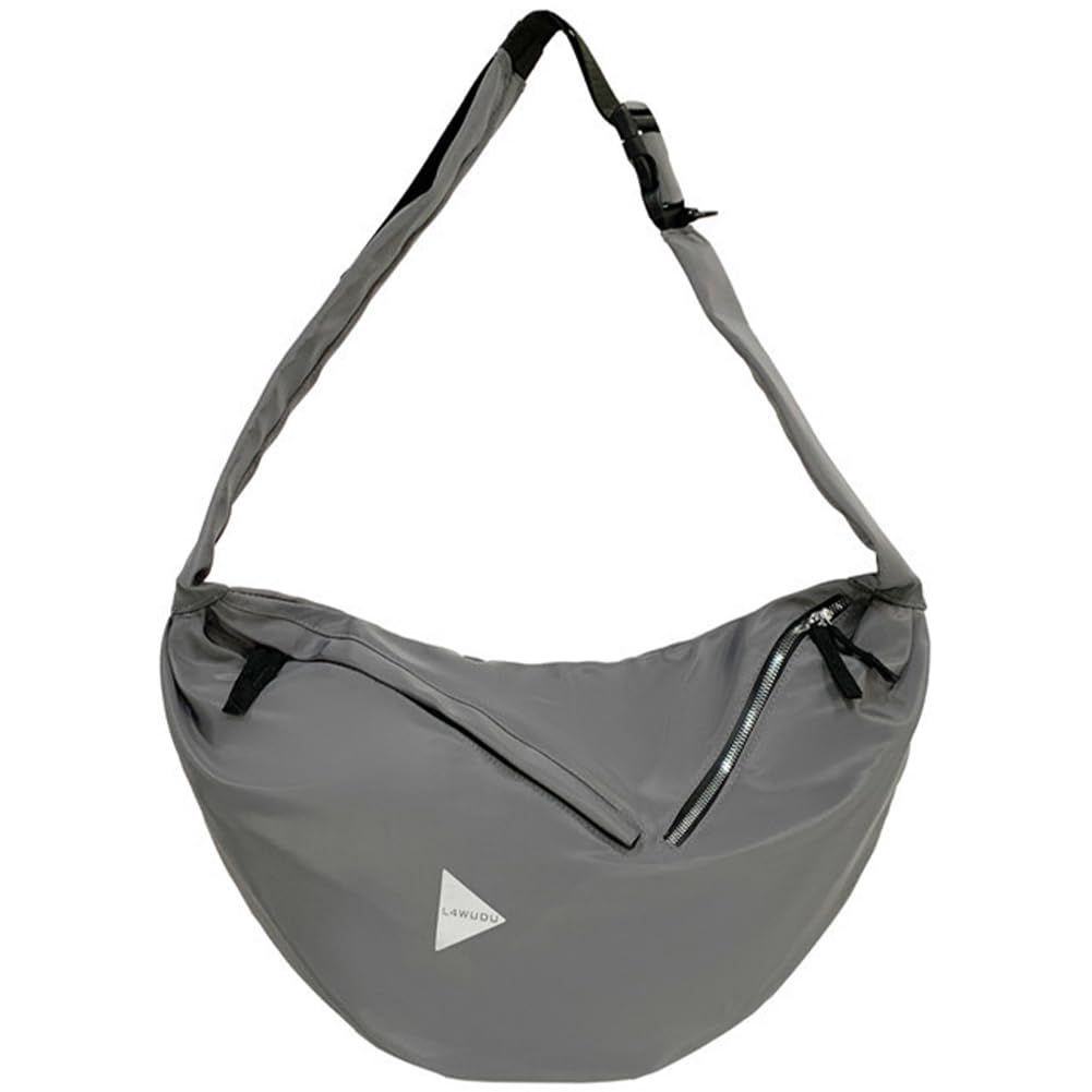 [FUPUTWO] ボディバッグ ワンショルダーバッグ メンズ 斜めがけ 大容量 防水 カジュアル (グレー) [グレー]