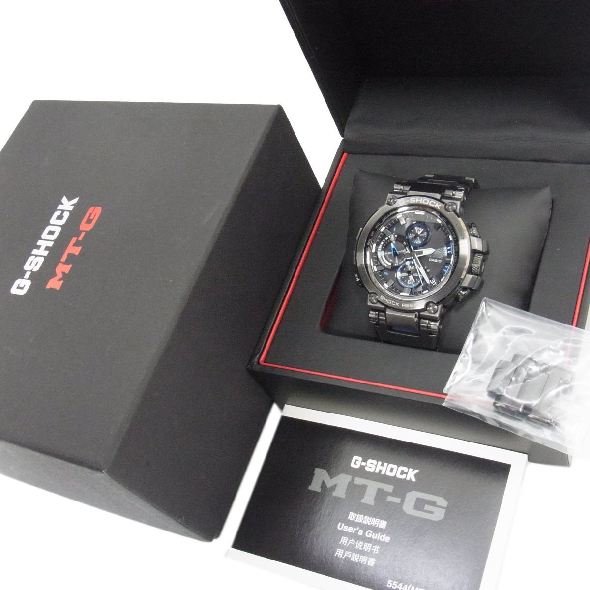 美品 定価126,500円◇CASIO G-SHOCK MTG-B1000BD-1AJF Bluetooth搭載