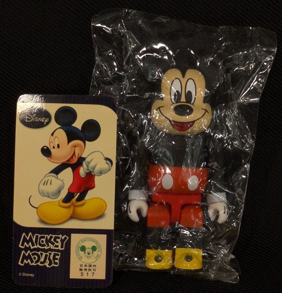 ベアブリック100% シークレット裏　ミッキーマウス 17 ベアブリック100% シークレット裏 ミッキーマウス 17 BE＠RBRICK ベア