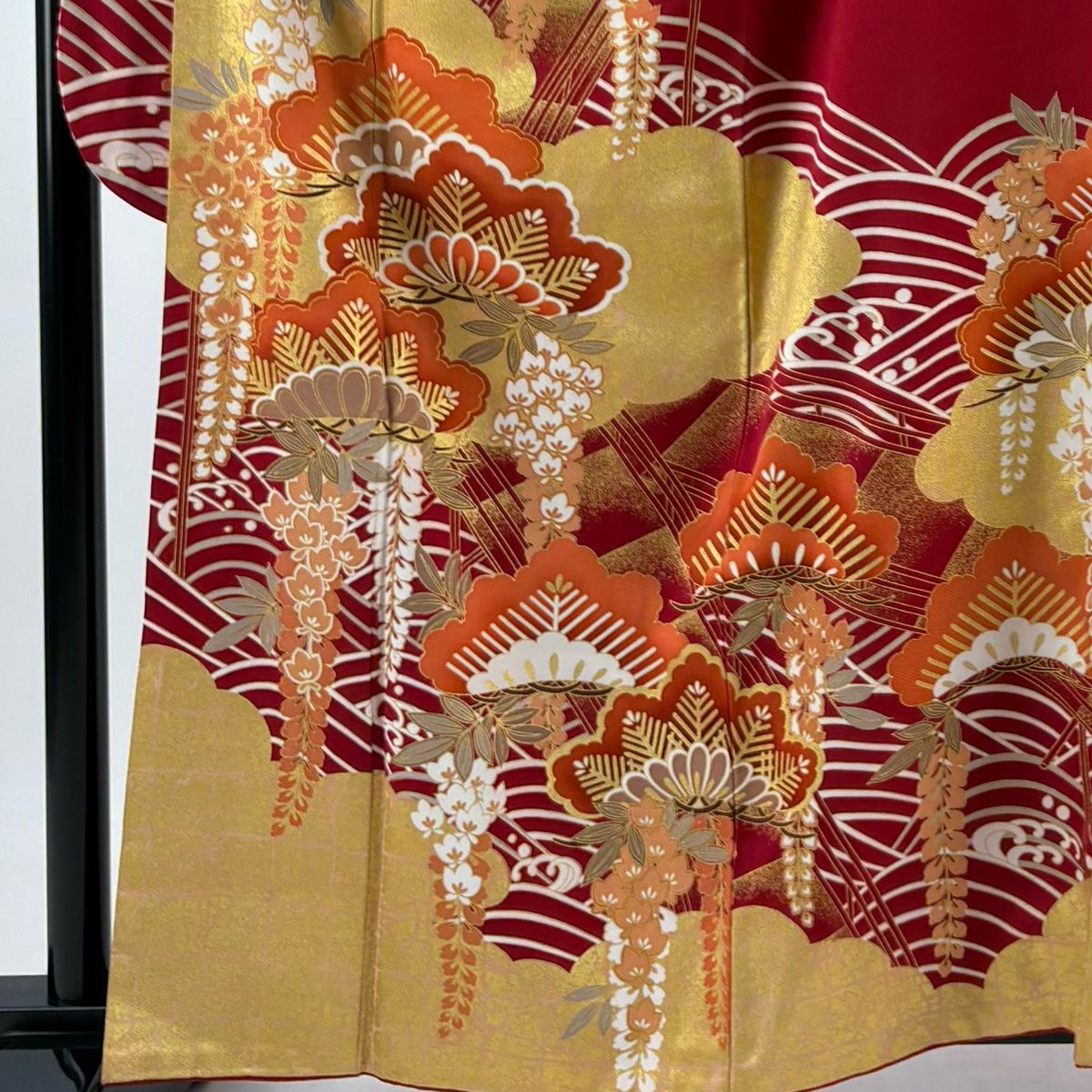 美品！成人式　振袖　着物　正絹　肩身丈　160㎝ 振袖 美品 名品 身丈160cm 裄丈65cm 正絹