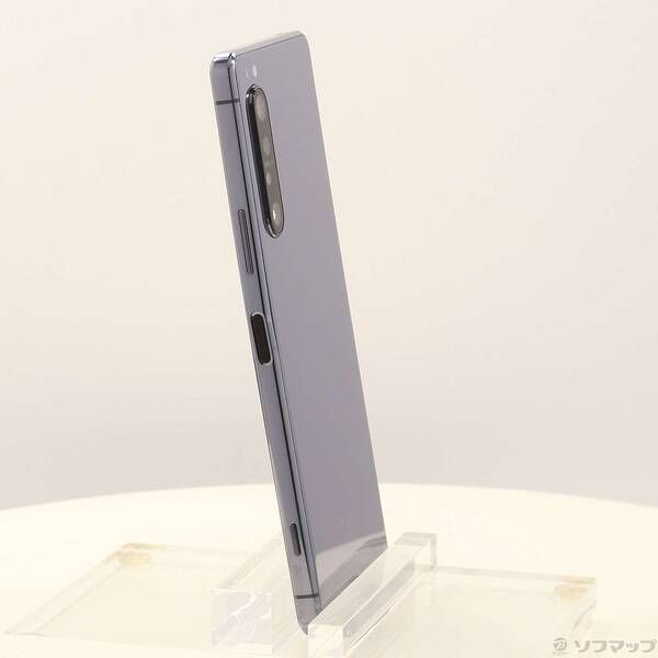 中古品〕 Xperia 1 II 128GB パープル SO-51A docomoロック解除SIM