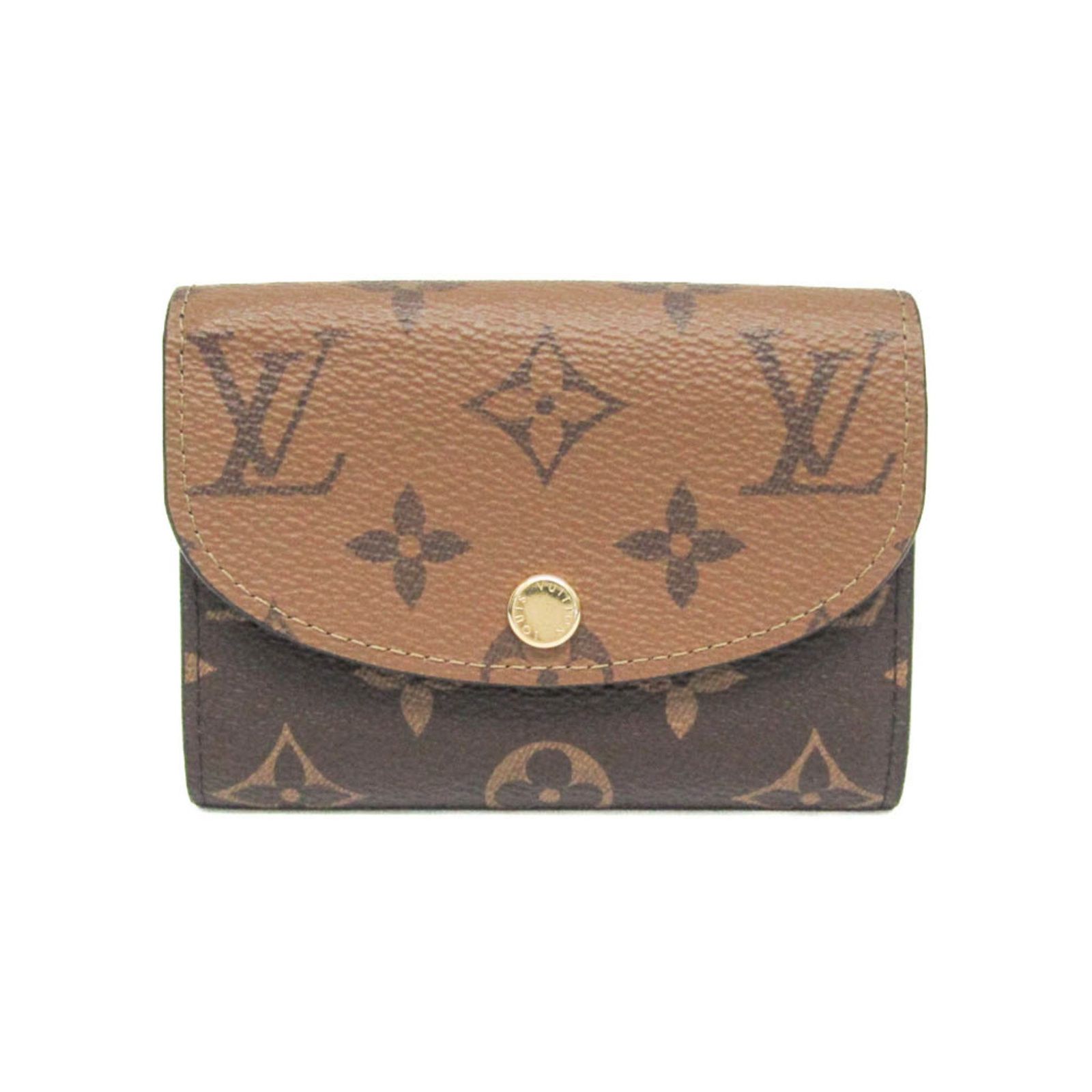 ルイ ヴィトン Louis Vuitton モノグラム リバース ポルトモネ･ロザリ M82333 羽田 メンズ レディース モノグラム リバース 小銭入れ コインケース
