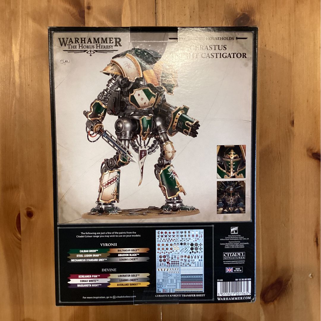 ホルスヘレシー セラストゥス・ナイト・キャスティゲイター