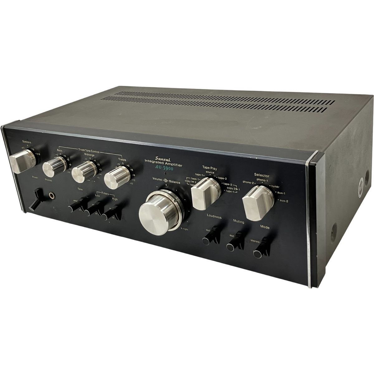 SANSUI AU-5900 サンスイ プリメインアンプ 音響 ジャンク H10541730