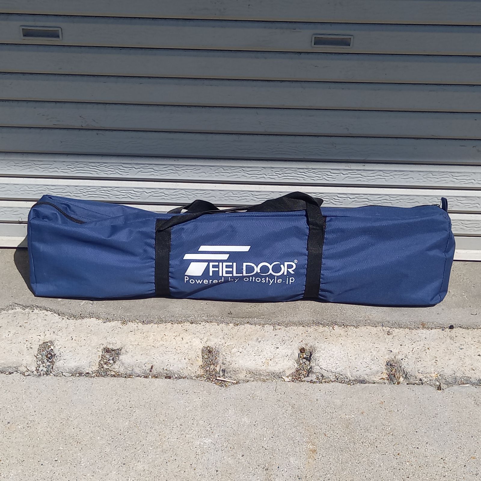 FIELDOOR（フィールドア）アルミコンパクトコット 収納バッグ付き FIEL