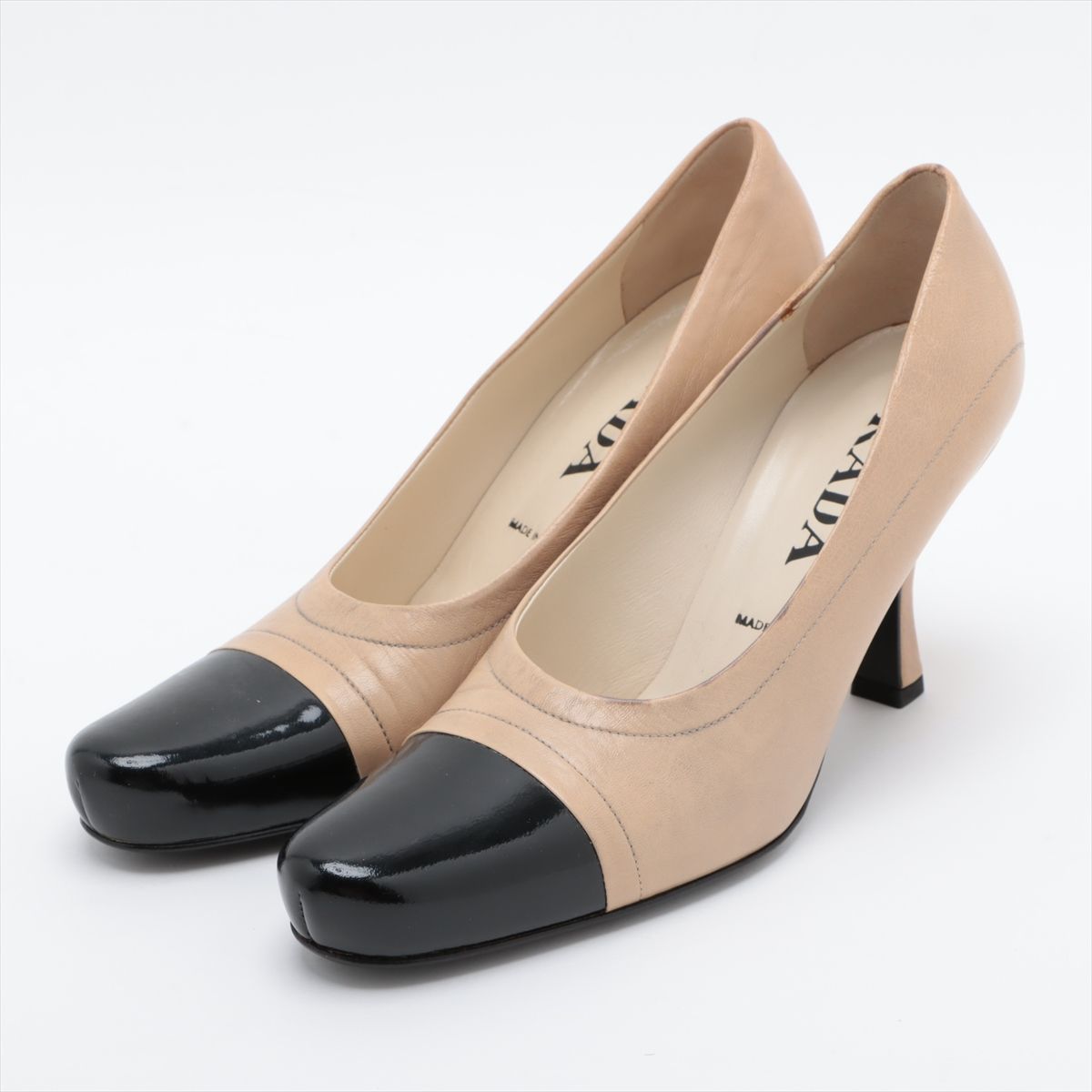 PRADA プラダ ハイヒール パンピス イタリア製 本革 レディース 36  