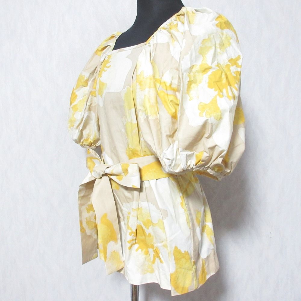 美品 leur logette ルールロジェット ピナフラワートップ 花柄