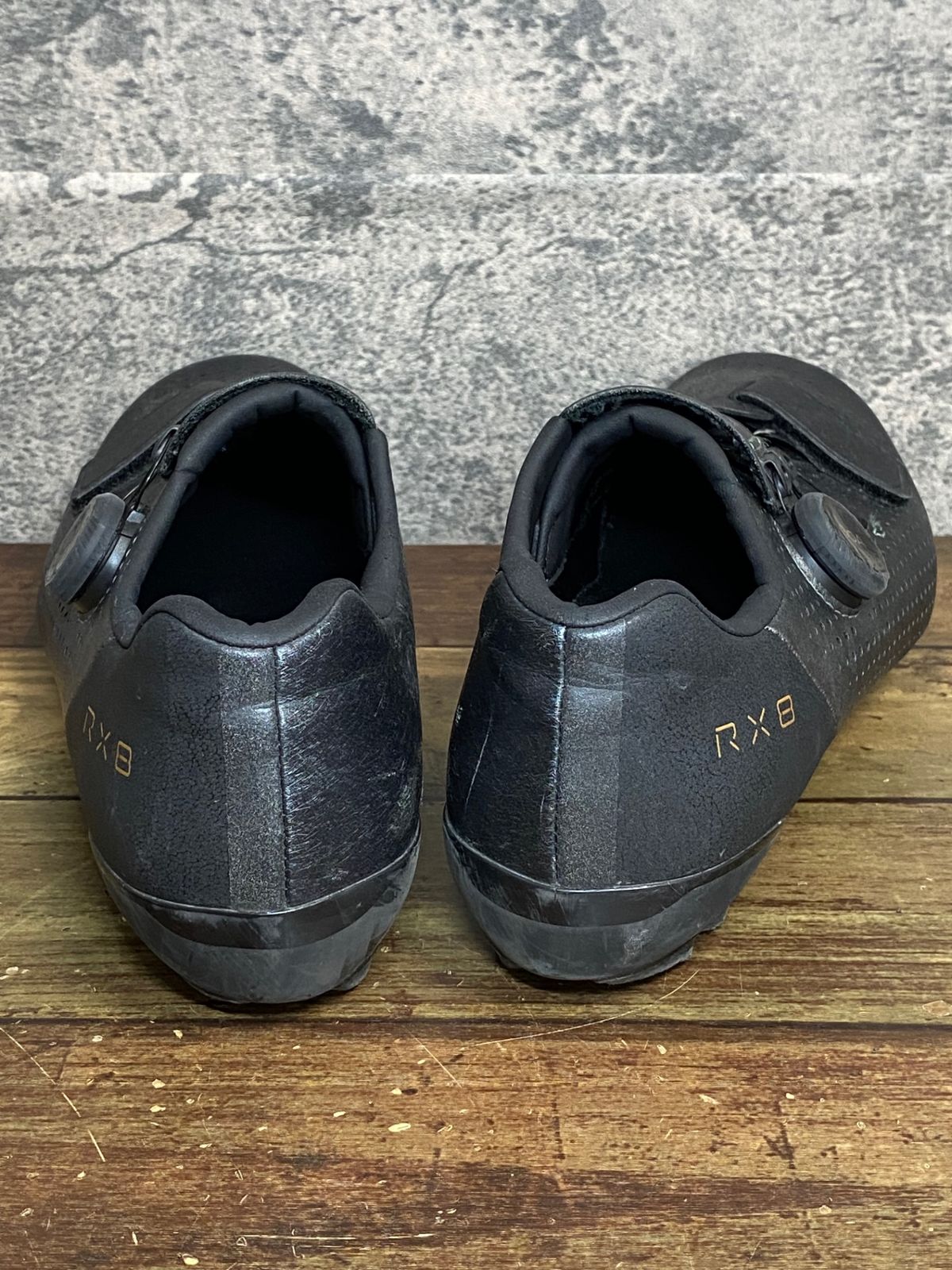 JK234 シマノ SHIMANO RX8 SH-RX801 ビンディングシューズ 黒 EU42 2穴