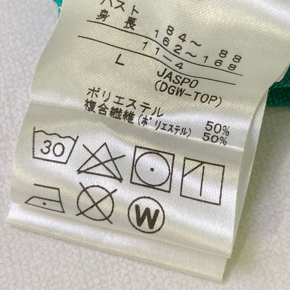 サイズ：L DESCENTE GOLF デサントゴルフ ハイネック 半袖Tシャツ