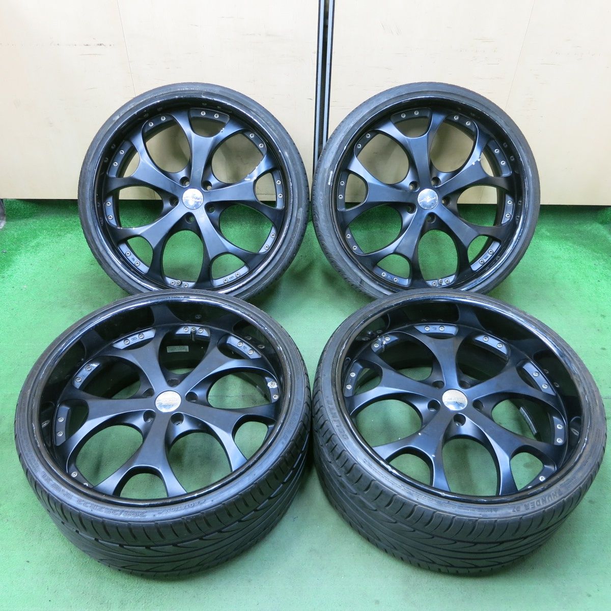 4本価格 Altstadt EXE STYLE2 22R RIVER SIDE 235|30R22 285|25R22 ピレリ Pゼロ ネロ デリンテサンダー D7 アルトシュタット PCD114.3|5H 5030802ナノ
