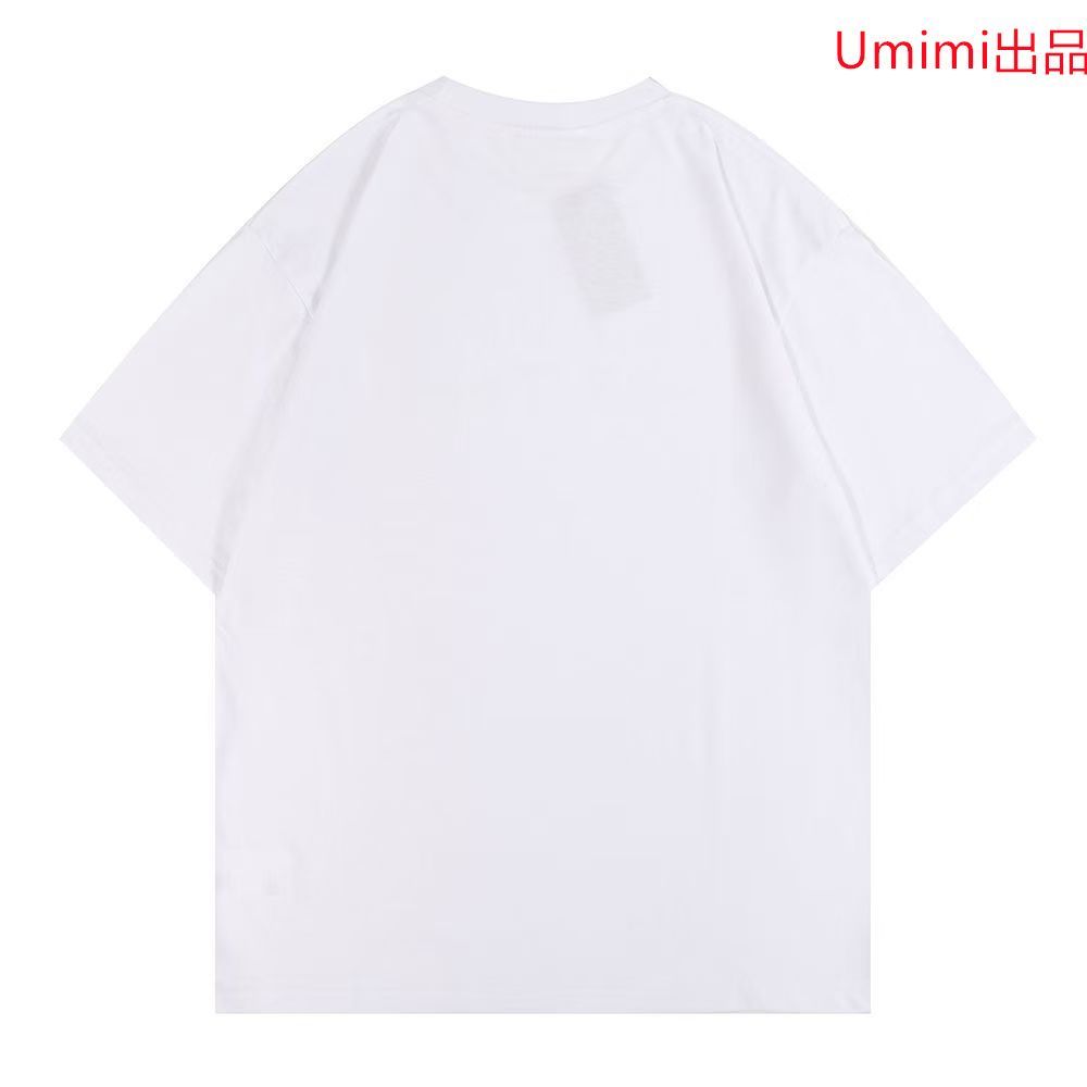ロゴティーリントコットンコットン半袖Tシャツ男女