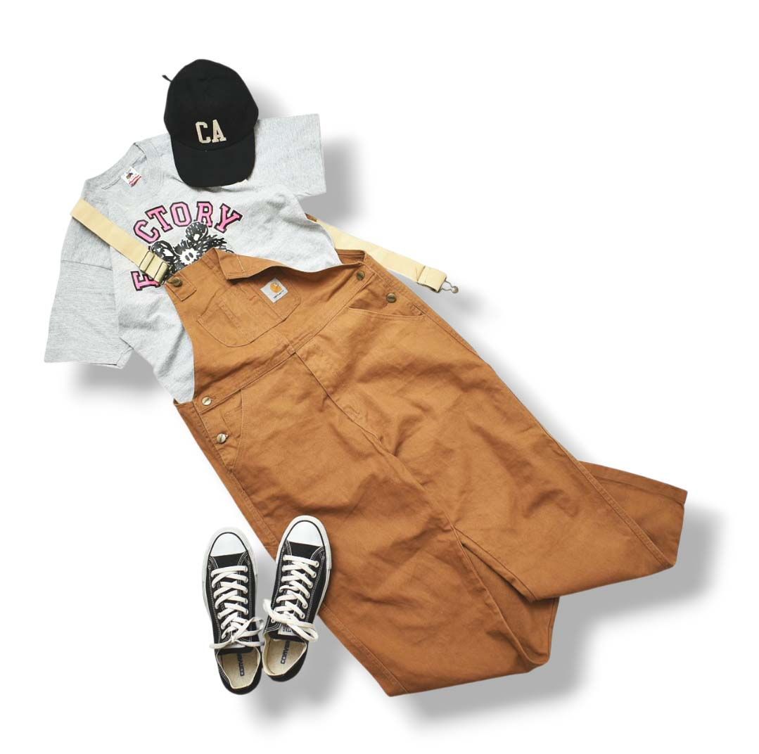 カーハート Carhartt WIP ダック コットン オーバーオール サロペット