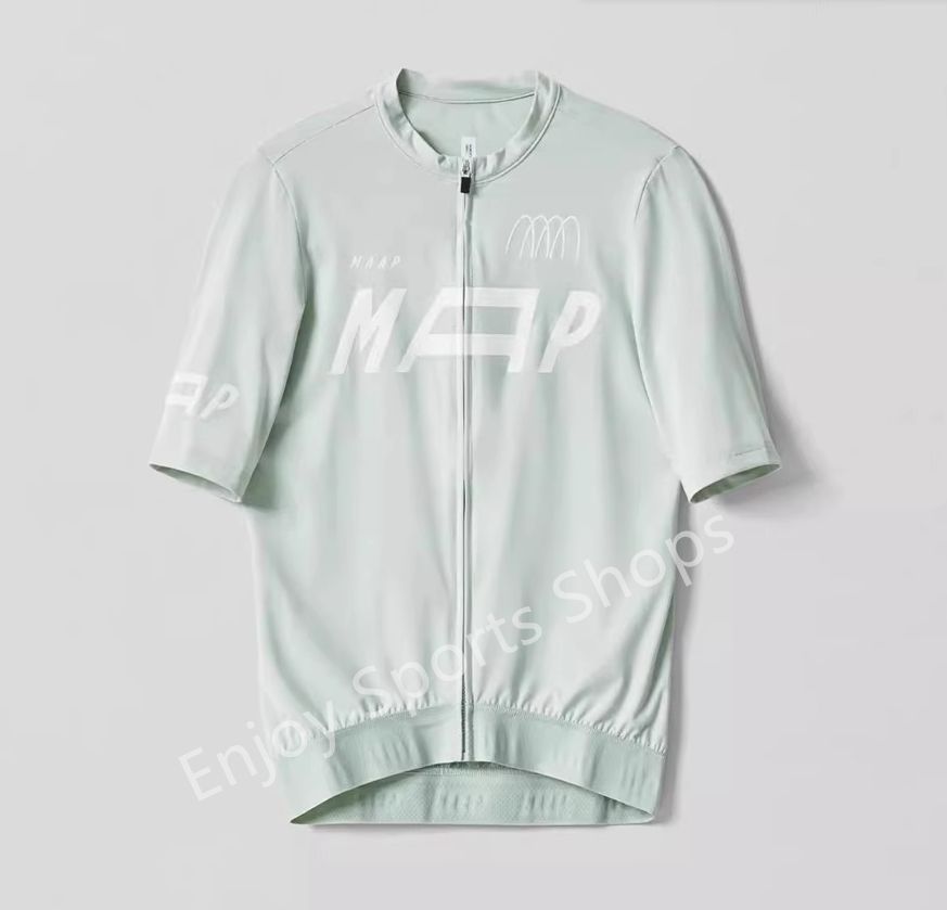  サイクルジャージ 白っぽい　グレー　XL マープ maap サイクルジャージ 白っぽいグレーXL マープ