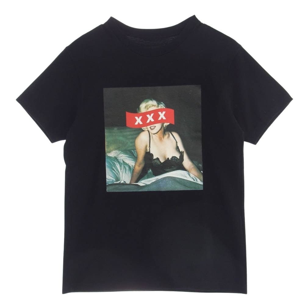 ゴッドセレクション マリリンモンローフォトロゴTシャツ XXX SELECTION
