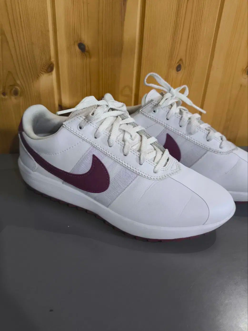 235mm NIKE ナイキ コルテッツ G GOLF ゴルフシューズ スパイクレス