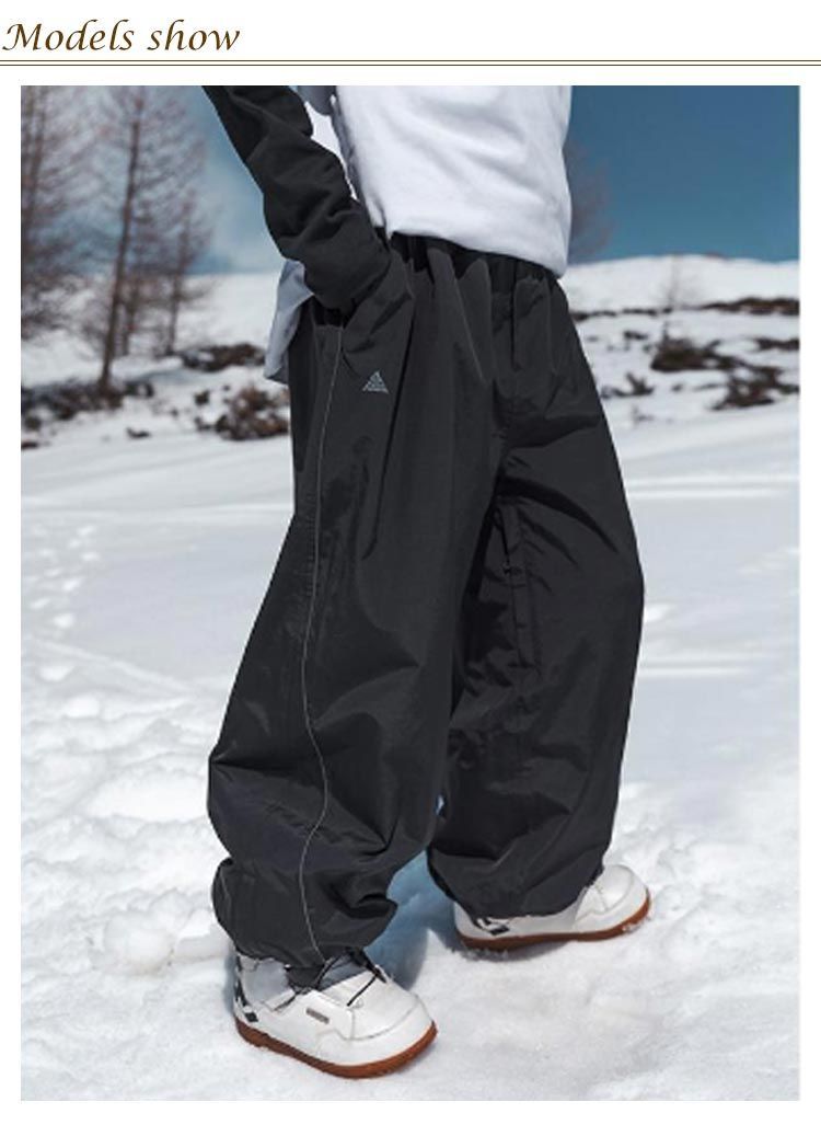 メンズ　スキーパンツ　スノーボード　防寒パンツ　アウトドア用パンツ　裏起毛　美品 メンズ パンツ スキーウェア 雪かき スキーパンツ 大人