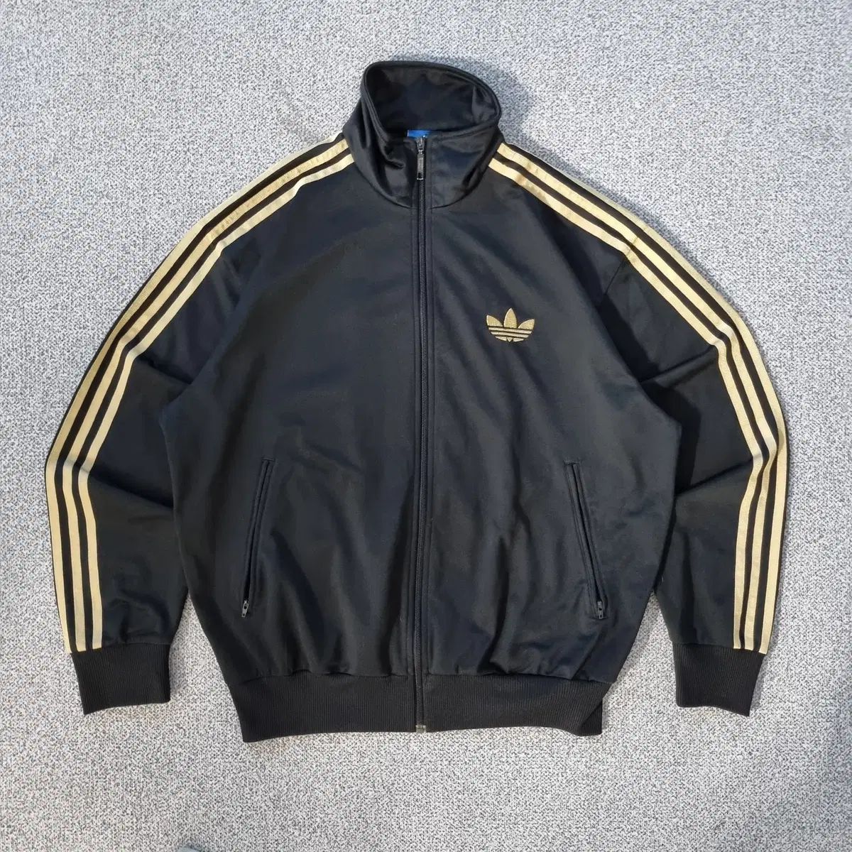 adidas アディダス グーフィーバード ジャージ ブラックゴールド 2XL