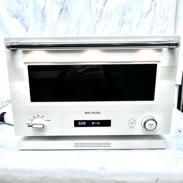 BALMUDA The Range K09A-WH ホワイト オーブンレンジ バルミューダ ザ