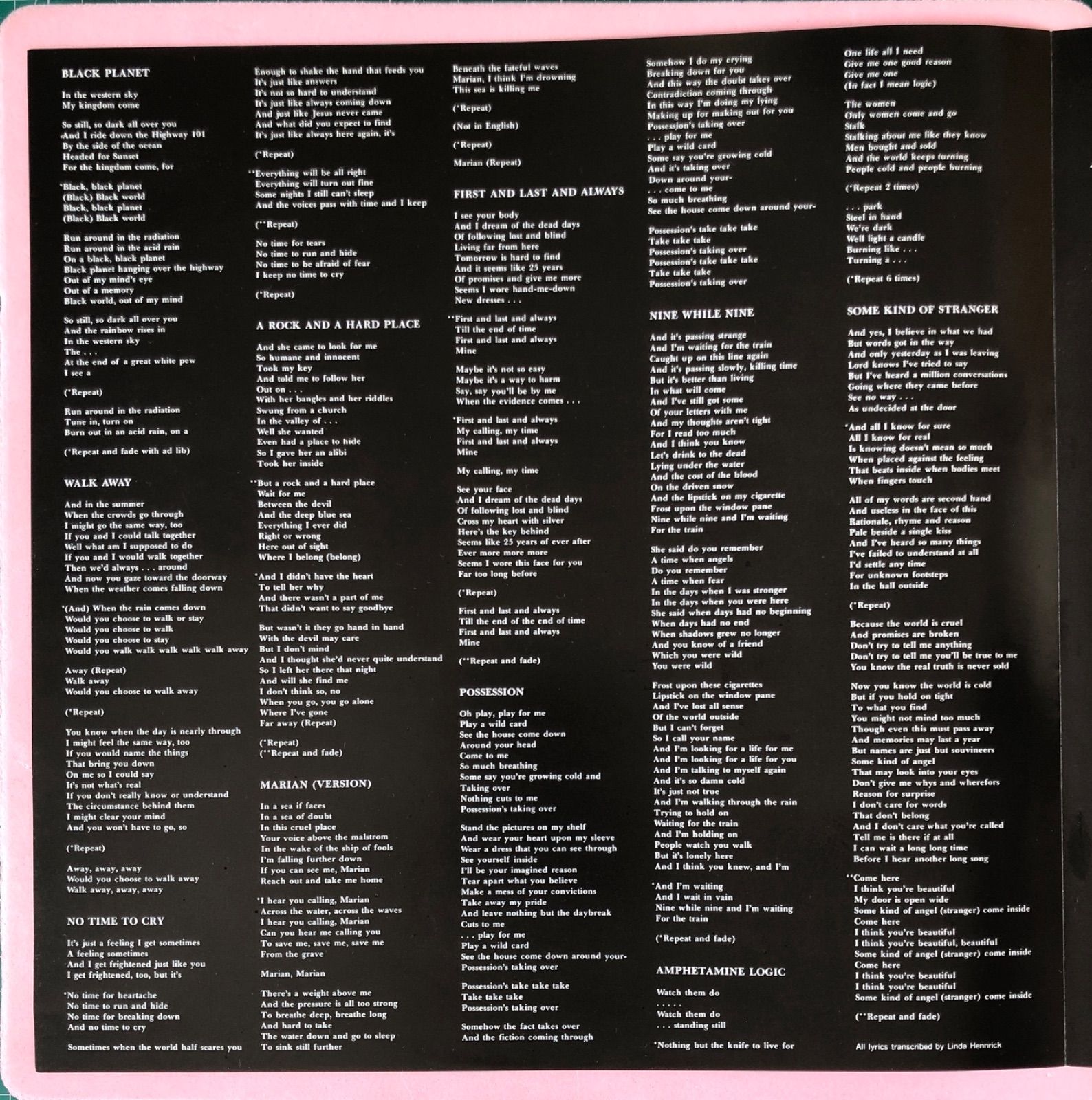 洋LP】シスターズ・オブ・マーシー（THE SISTER OF MERCY