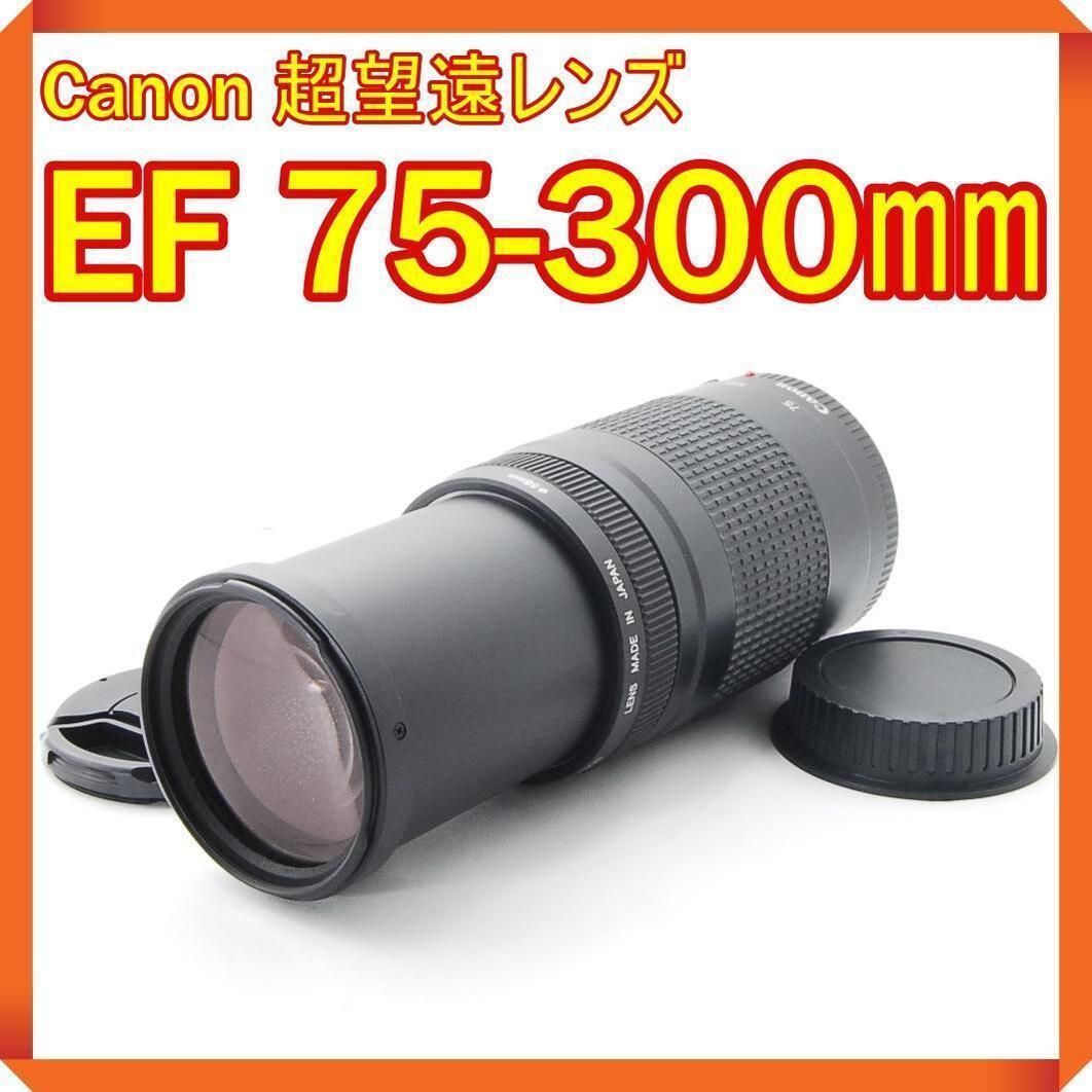 動作可！canon望遠レンズ♪75-300mm 一眼レフカメラの交換レンズ！ 動作可！canon望遠レンズ♪75-300mm 一眼レフカメラの交換レンズ
