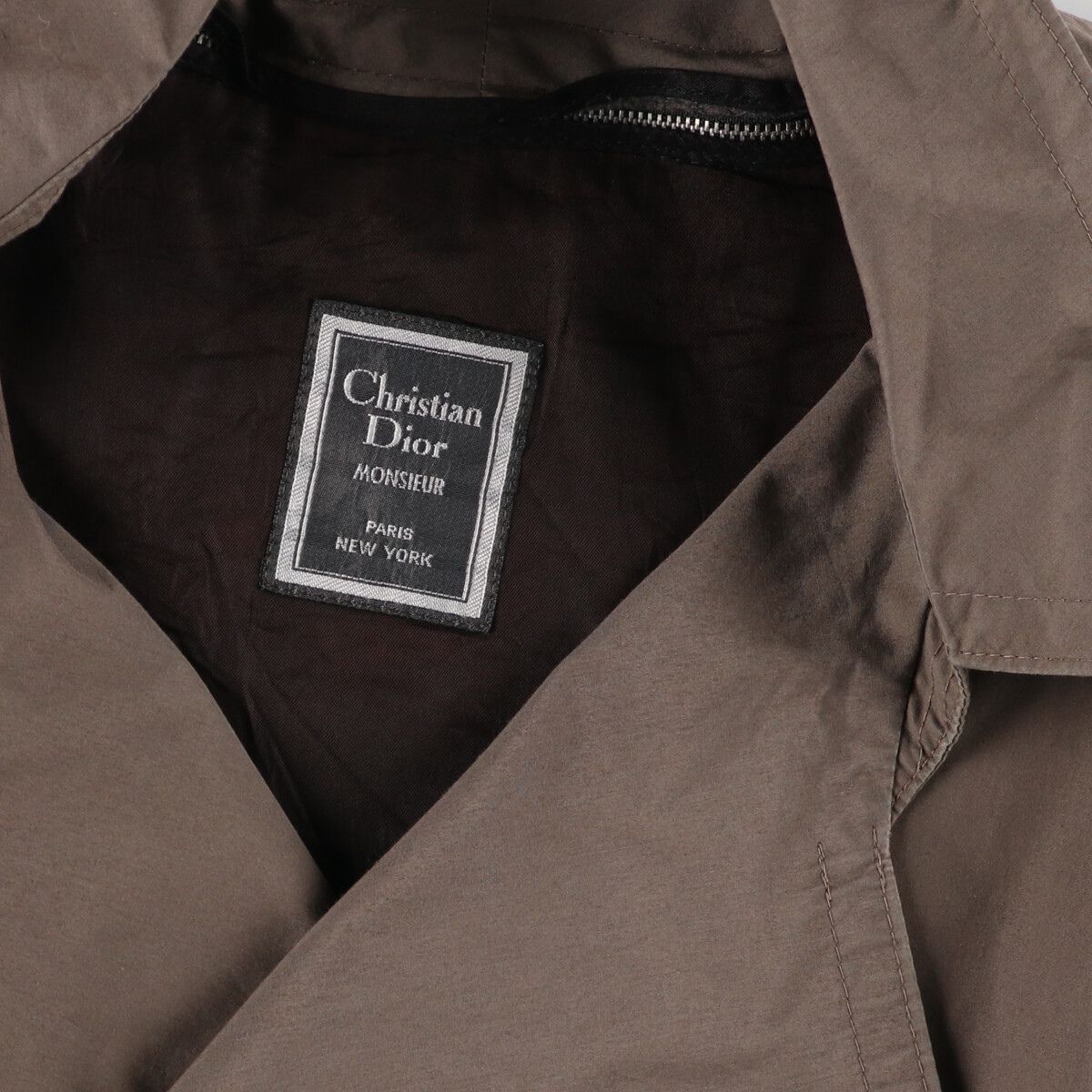 古着 クリスチャンディオール Christian Dior MONSIEUR トレンチコート 