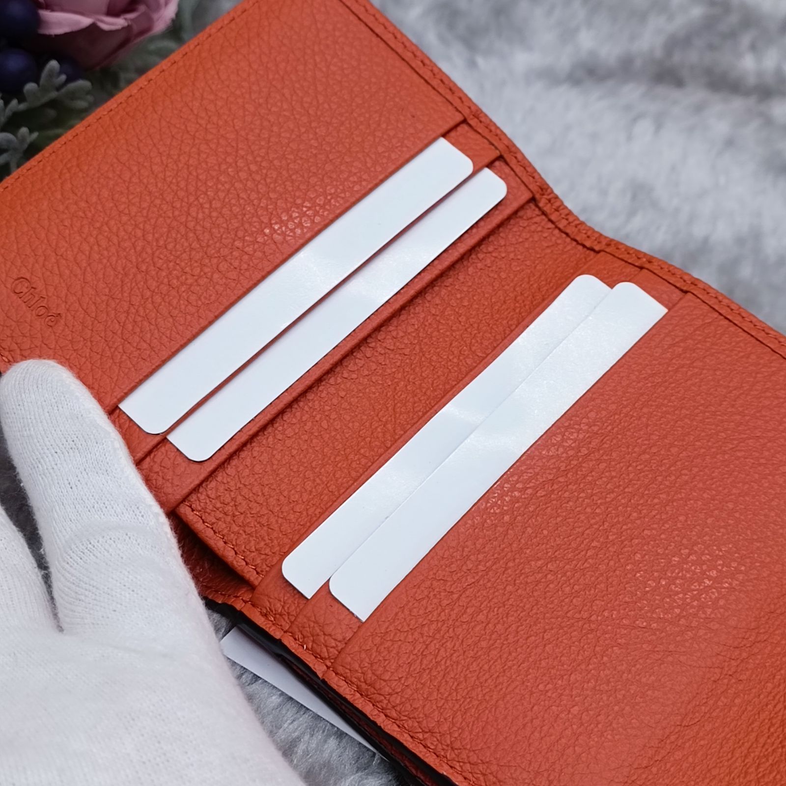 Chloe 》 ☆新品 未使用☆ クロエ スモールトリフォールドウォレット