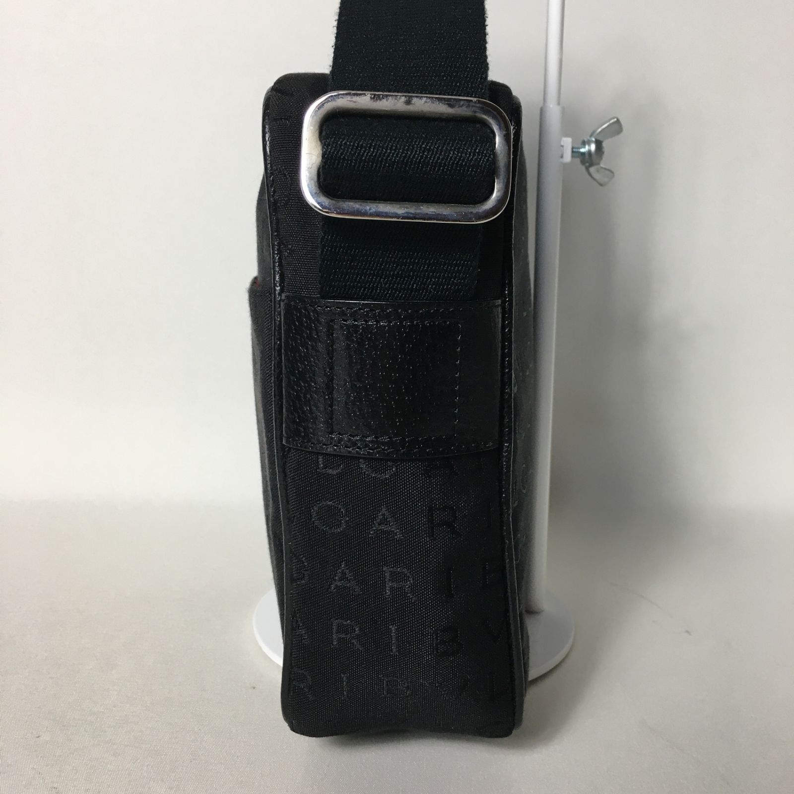 2506-111｜美品｜ブルガリ ショルダーバッグ ブラック ロゴマニア BVLGARI - 2506-111｜美品｜ブルガリ ショルダーバッグ ブラック