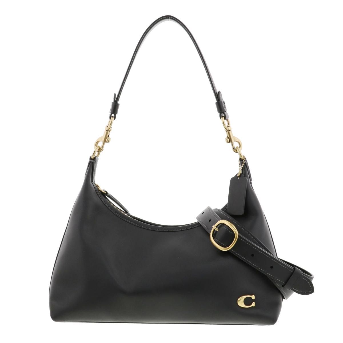 CR981 新品 COACH ショルダーバッグ-ブラック