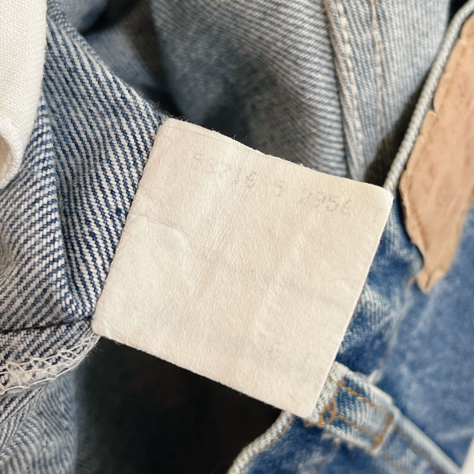 80s USA製 リーバイス505 デニムパンツ ハチマル 脇割り 刻印532 Levi 