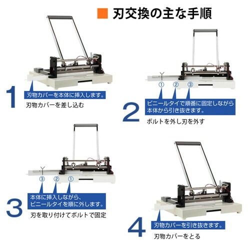 プラス かんたん替刃交換断裁機専用替刃 PK-513LNH （1点）