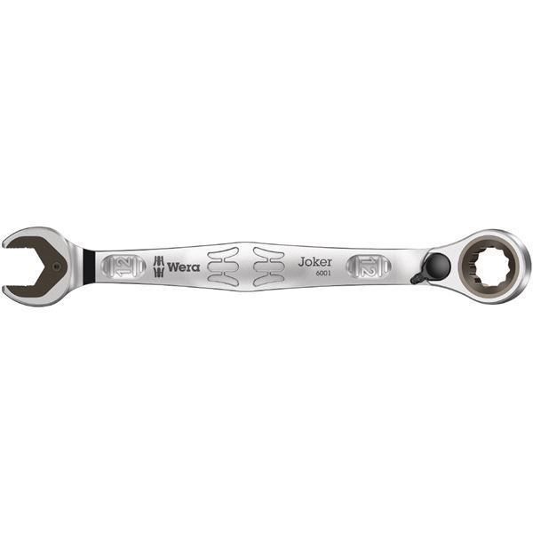 WERA ヴェラ コンビネーション ラチェットレンチ JOKER スパナ部内側口幅12mm 全長171mm 020067 工具 ツール DIY 作業工具 道具