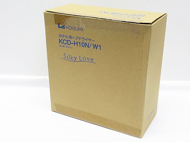 KOIZUMI 小泉成器 ホテル用ヘアドライヤー Silky Love KCD-H10N/W1 