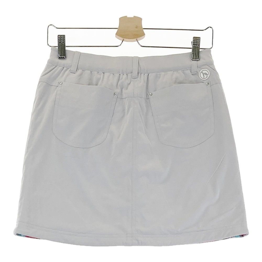 アバダット　リバーシブルスカート リバーシブル格子柄 台形スカート／アダバット（adabat）