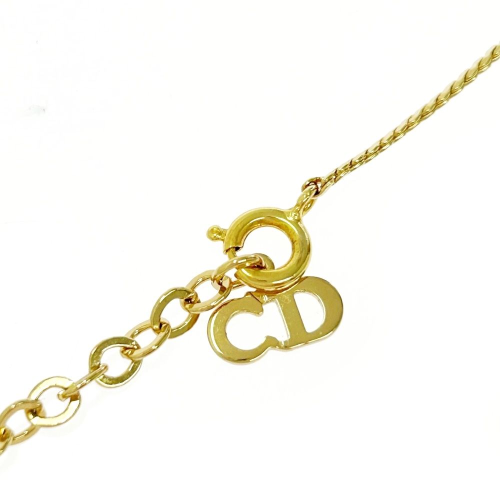 ChristianDior Dior ディオール ゴールド ネックレス GP 楽天市場】【中古】Christian Dior クリスチャン ディオール