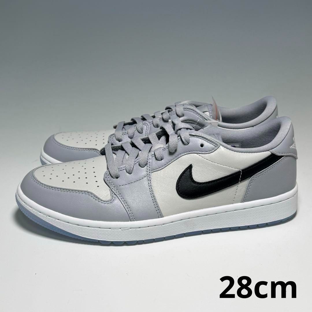 ナイキ エアジョーダン1 ロー ゴルフ ウルフグレー 28cm 楽天市場】NIKE AIR JORDAN 1 LOW GOLF WOLF GREY wolf grey/blk