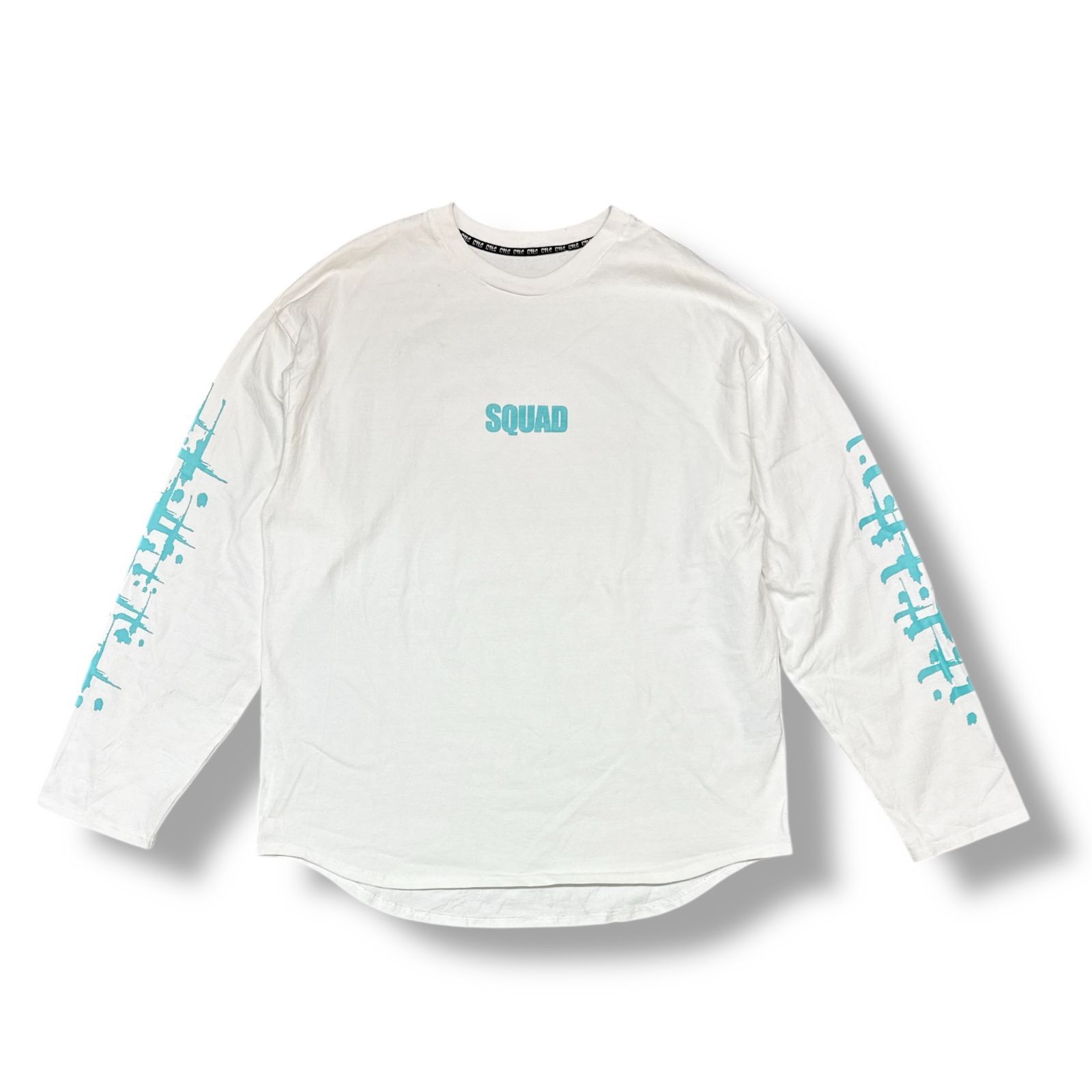 【CVTVLIST】ロングスリーブ Tシャツ CVTVLIST スクアッドエネミーカットソー ロンT ロングスリーブ T