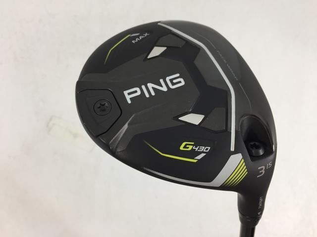 返品OK ゴルフクラブ 超 ピン G430 MAX フェアウェイ ALTA J CB BLACK 3W