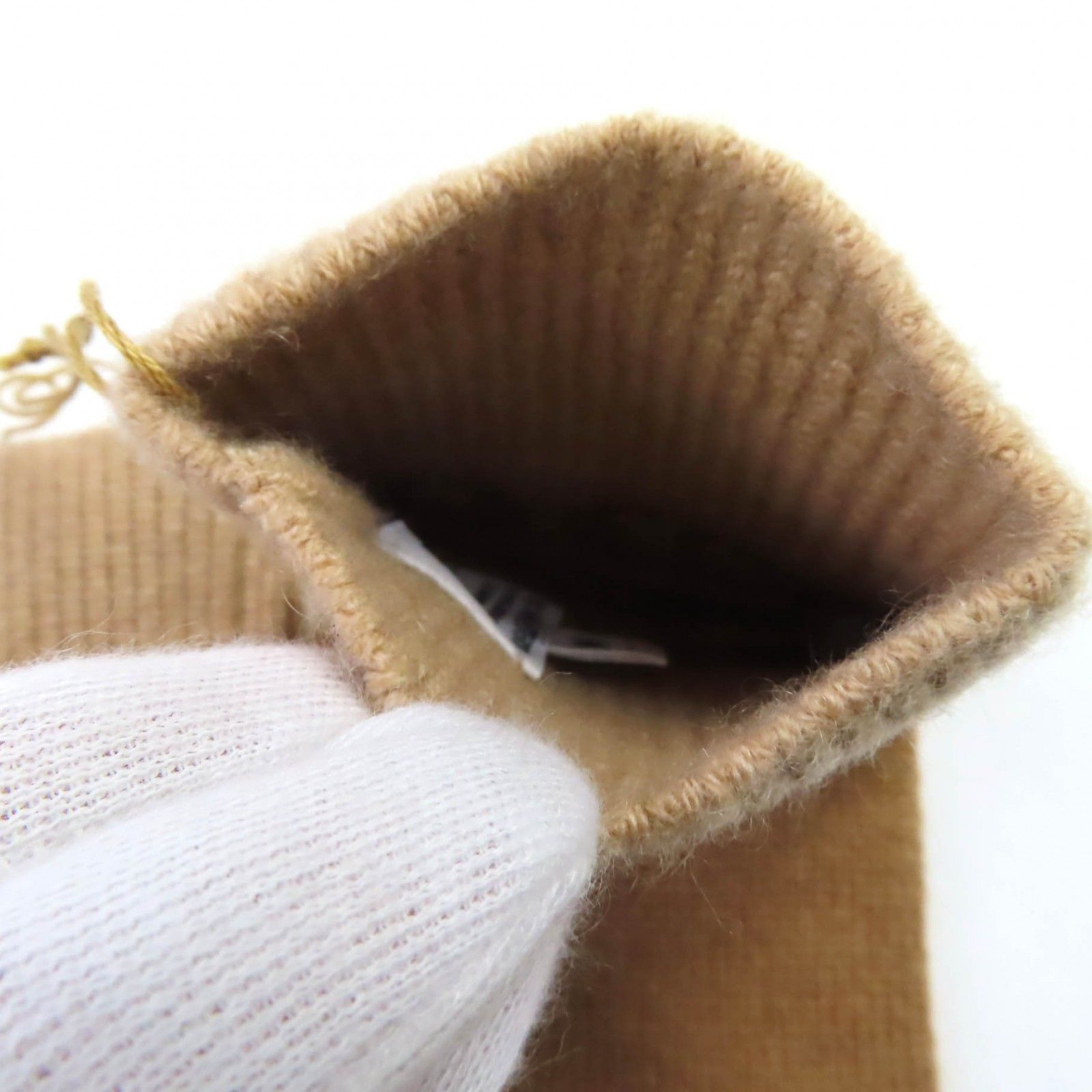 未使用品◇HERMES エルメス ヘブン カシミヤ シャテーニュ ビスキュイ