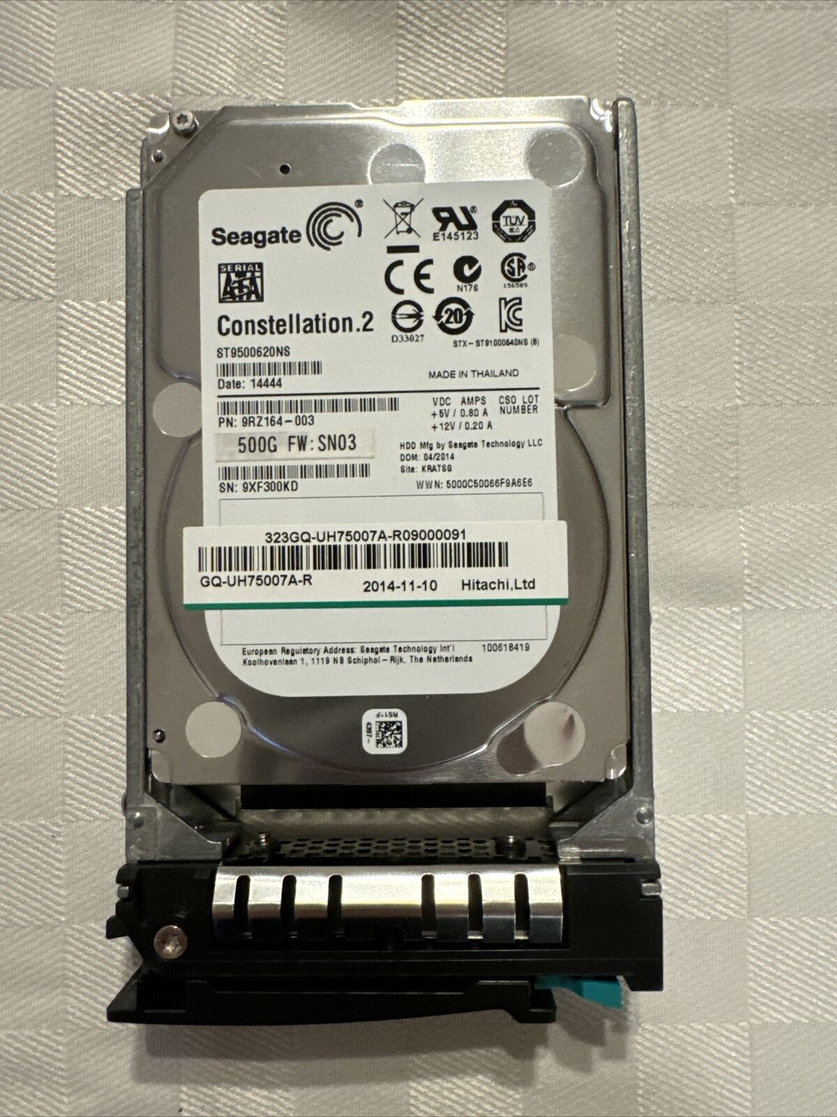 Seagate CONSTELLATION.2 - ST9500620NS - 2.5 - 7200 RPM - 500GB