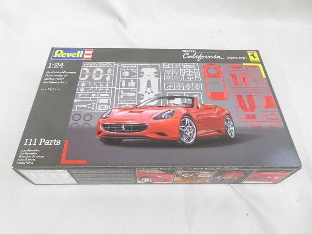 未組立 プラモデル Revell レベル 1|24 フェラーリ カリフォルニア オープントップ