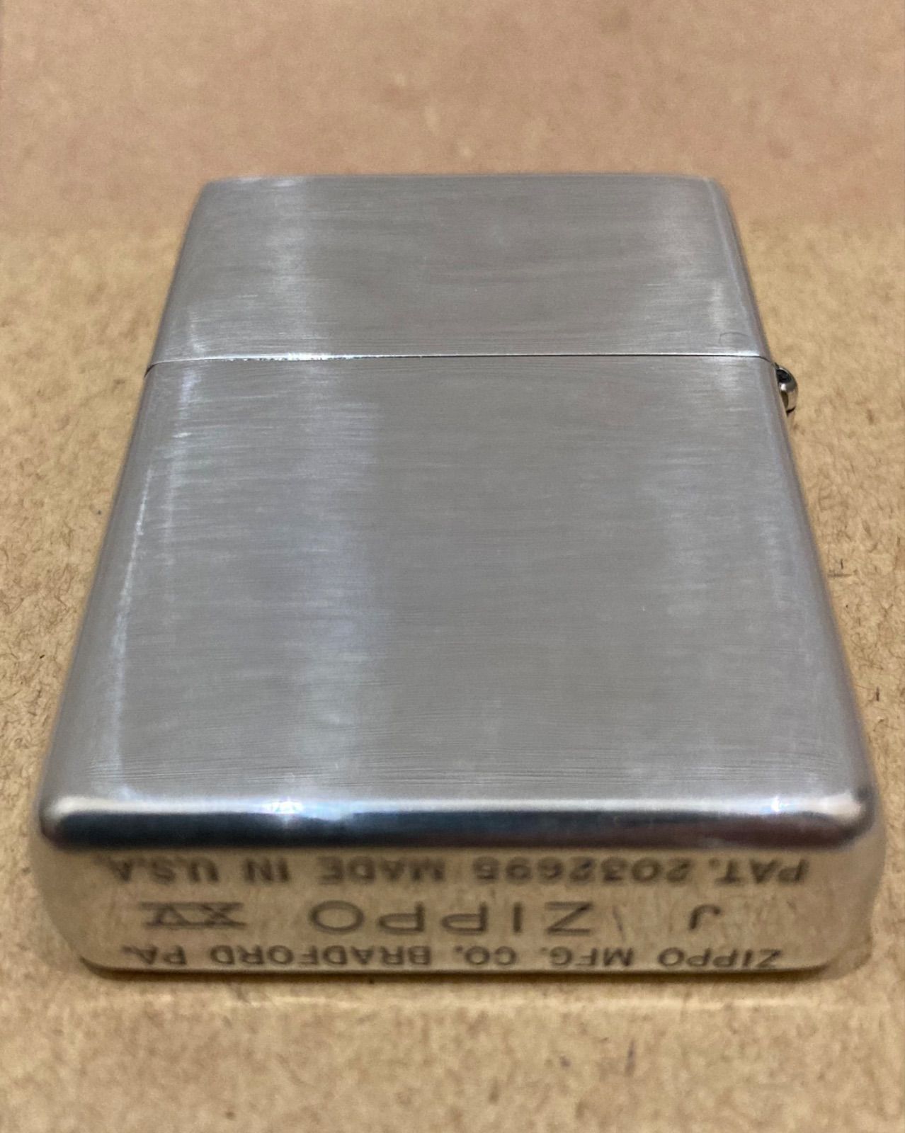 【新品未使用】LUCKY STRIKE zippo 2005 Auth ZIPPO Limited Edition LUCKY STRIKE Leather-Bound Logo