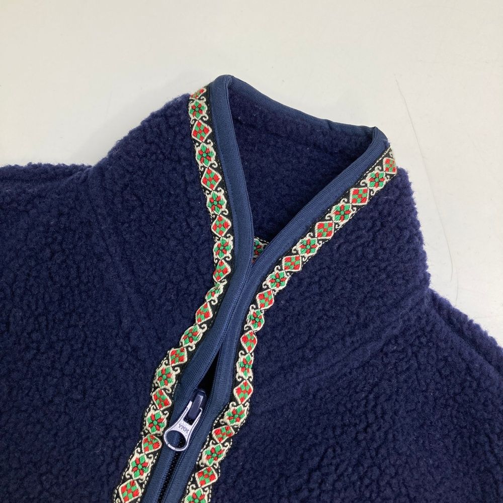 ビームスゴルフ　ボアフリースブルゾン　Ｌサイズ　ネイビー ビームスゴルフ ボアフリースブルゾン Lサイズ ネイビー 予約受付中