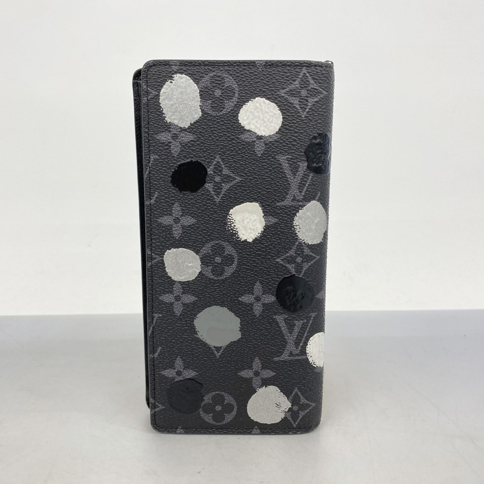 特価‼️希少❣️ ルイヴィトン エクリプス ブラザ 草間彌生 メンズ 長財布 ヴィトン×草間彌生 モノグラムエクリプス ポルトフォイユ